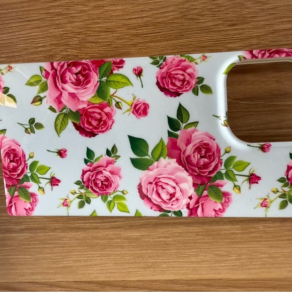 FLAUNT SQUARE Pink Rose Bouquet iPhone 15 Pro Max Case - Picture 3 of 4